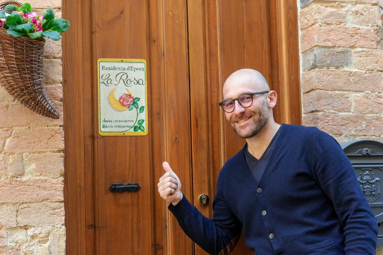 Residenza D'Epoca La Rosa Appartement Pienza Buitenkant foto